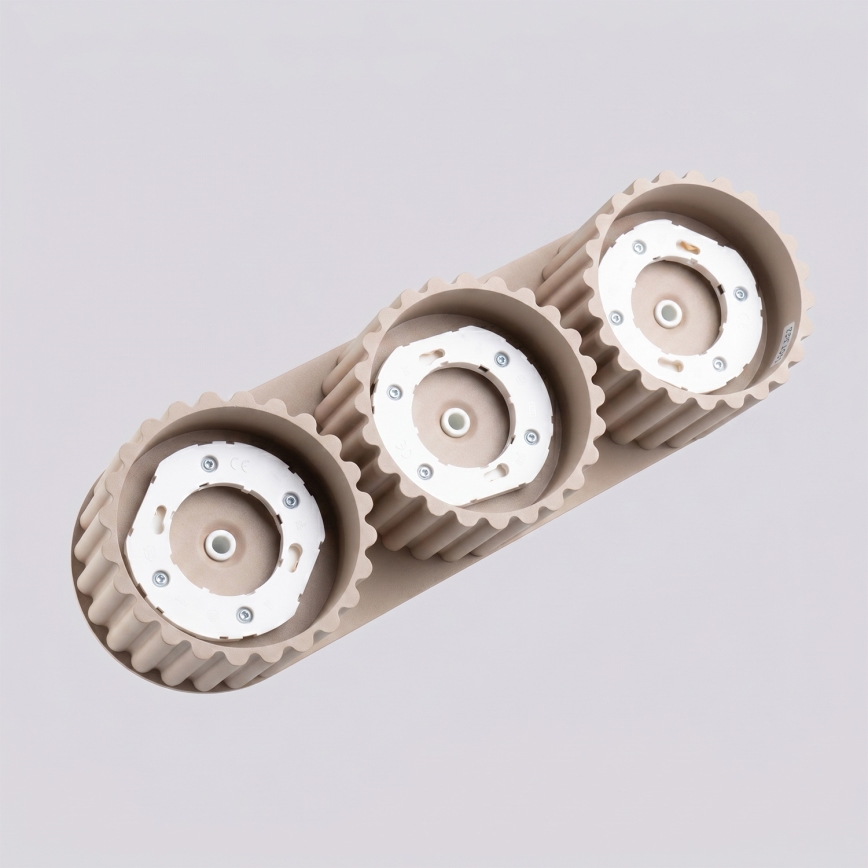 Spot AURA 3xGX53/10W/230V taupe