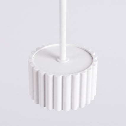 Candeeiro suspenso por cabo AURA 1xGX53/10W/230V branco