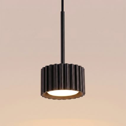 Lustre suspenso por cabo AURA 1xGX53/10W/230V, preto