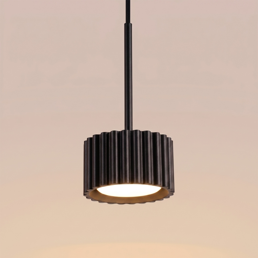 Lustre suspenso por cabo AURA 1xGX53/10W/230V, preto