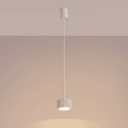 Lustre suspenso por cabo AURA 1xGX53/10W/230V creme