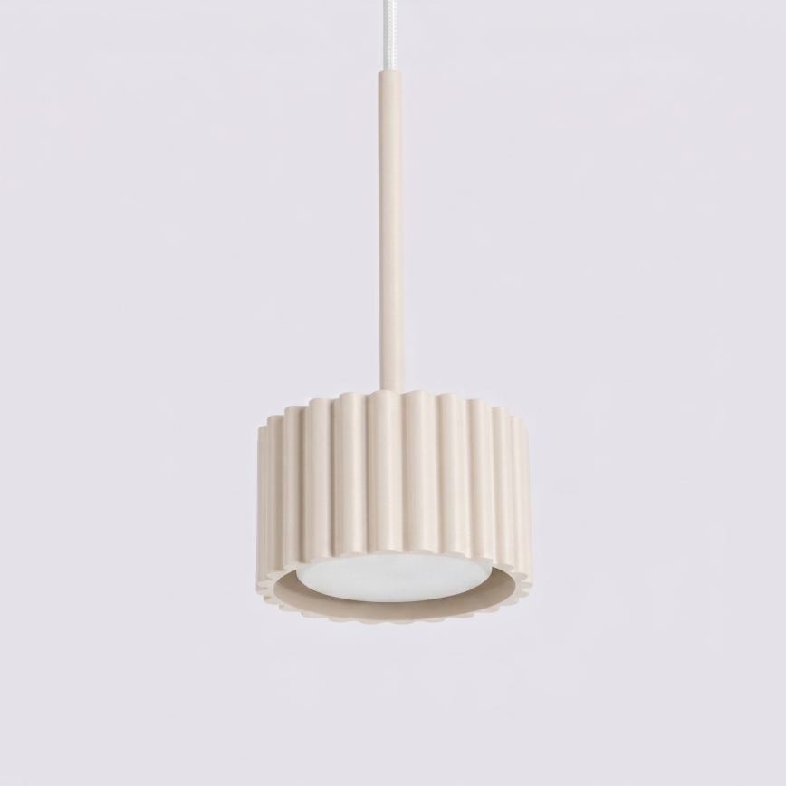 Lustre suspenso por cabo AURA 1xGX53/10W/230V creme
