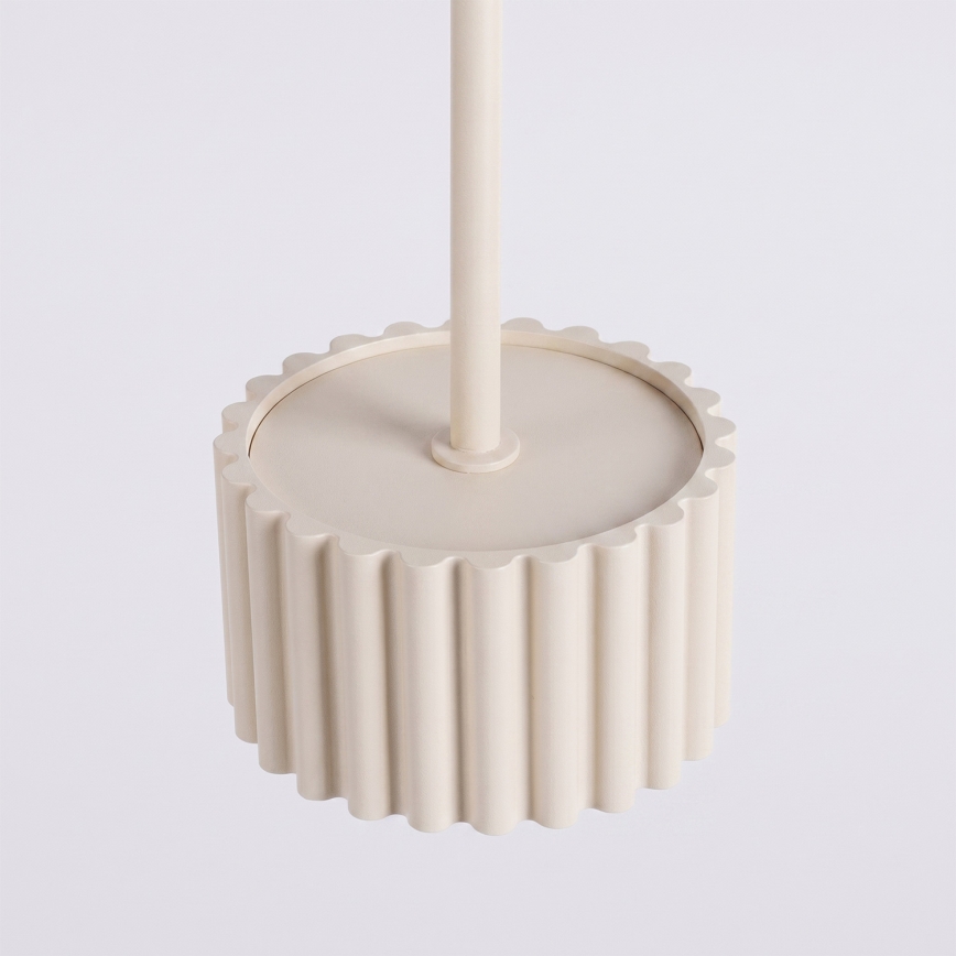 Lustre suspenso por cabo AURA 1xGX53/10W/230V creme