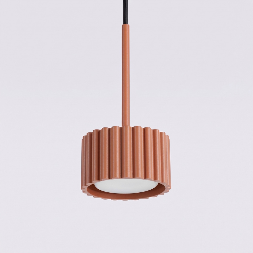 Lustre suspenso por cabo AURA 1xGX53/10W/230V vermelho