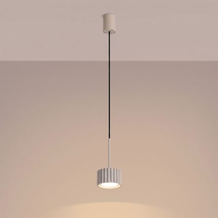 Lustre suspenso por cabo AURA 1xGX53/10W/230V taupe