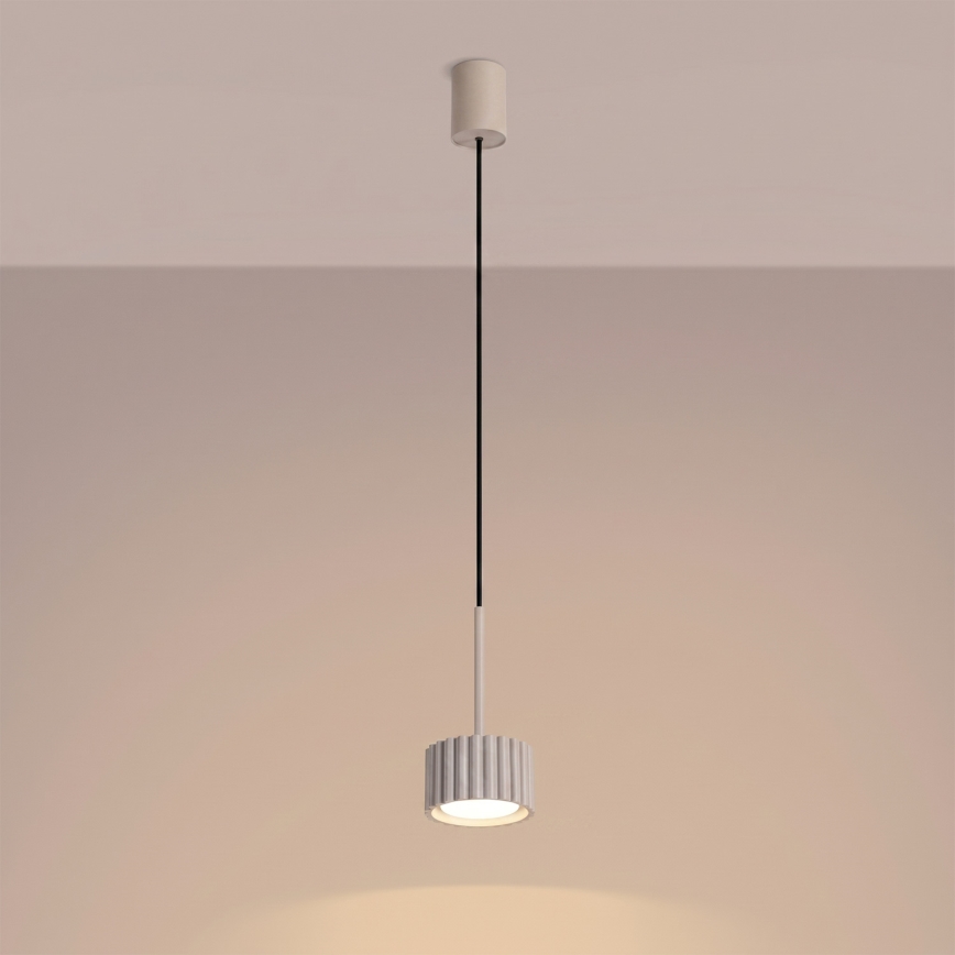 Lustre suspenso por cabo AURA 1xGX53/10W/230V taupe