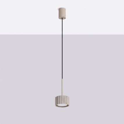 Lustre suspenso por cabo AURA 1xGX53/10W/230V taupe