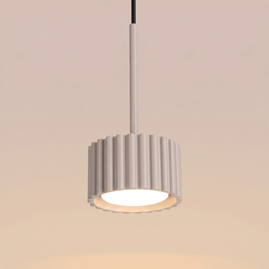 Lustre suspenso por cabo AURA 1xGX53/10W/230V taupe