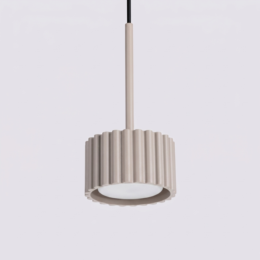 Lustre suspenso por cabo AURA 1xGX53/10W/230V taupe