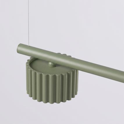 Lustre suspenso por cabo AURA 4xGX53/10W/230V verde