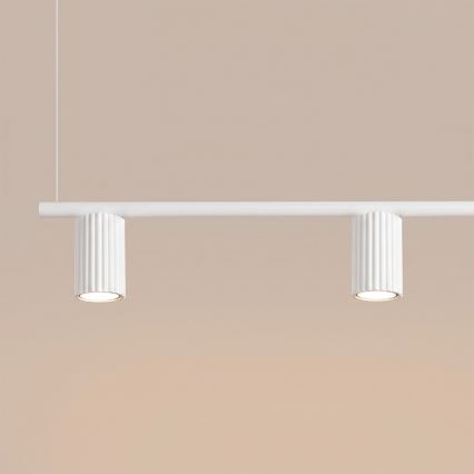 Lustre suspenso em cabo KARBON 4xGU10/10W/230V branco