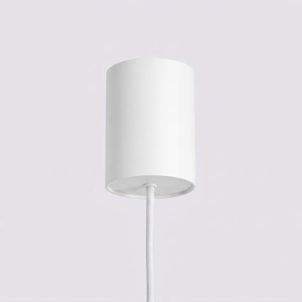 Lustre suspenso em cabo KARBON 4xGU10/10W/230V branco