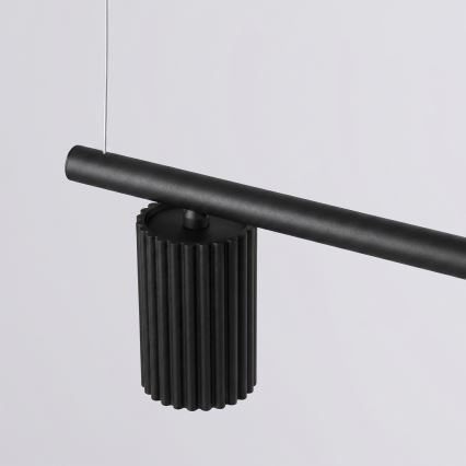 Lustre em cabo KARBON 4xGU10/10W/230V preto