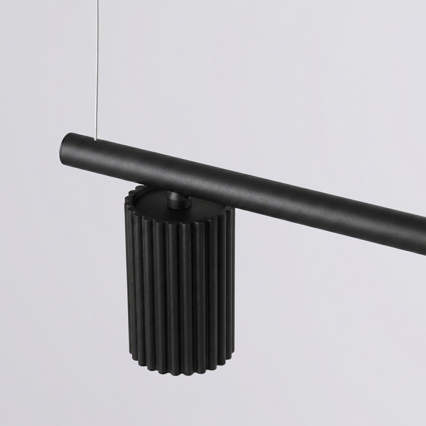 Lustre em cabo KARBON 4xGU10/10W/230V preto