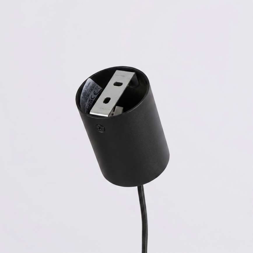 Lustre em cabo KARBON 4xGU10/10W/230V preto