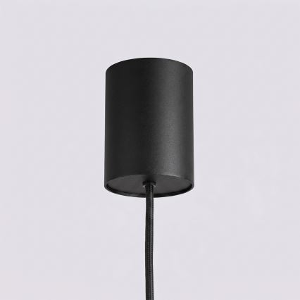 Lustre em cabo KARBON 4xGU10/10W/230V preto