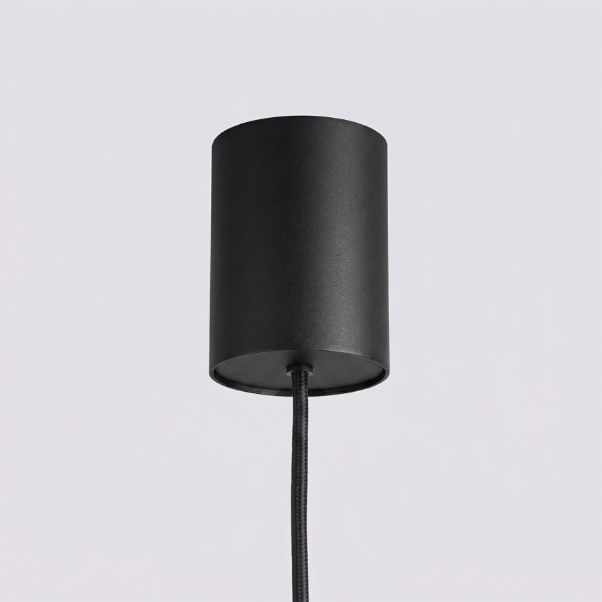 Lustre em cabo KARBON 4xGU10/10W/230V preto