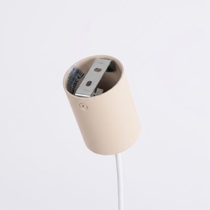 Lustre suspenso por cabo KARBON 4xGU10/10W/230V, cor creme