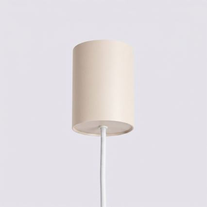 Lustre suspenso por cabo KARBON 4xGU10/10W/230V, cor creme