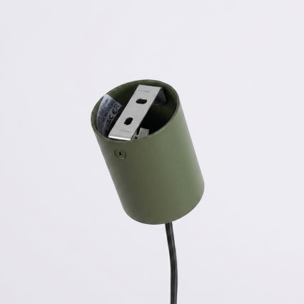 Lustre com cabo KARBON 4xGU10/10W/230V verde