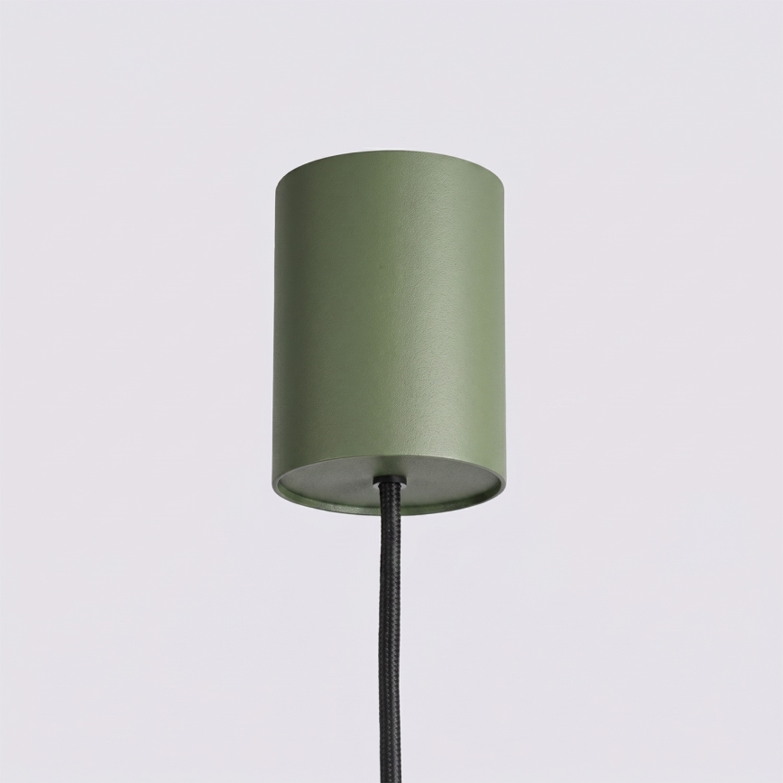 Lustre com cabo KARBON 4xGU10/10W/230V verde