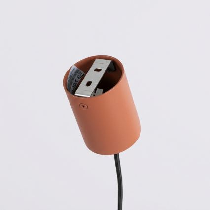 Lustre suspenso KARBON 4xGU10/10W/230V laranja