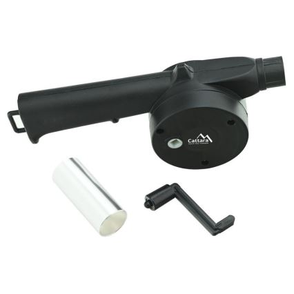 Soprador de ar mecânico preto