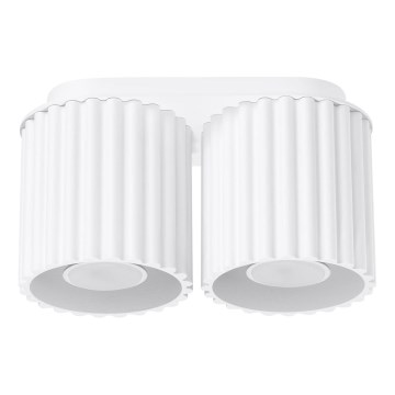 Spot AURA 2xGU10/10W/230V branco