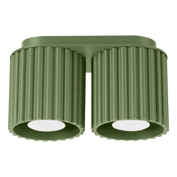 Spot AURA 2xGU10/10W/230V verde