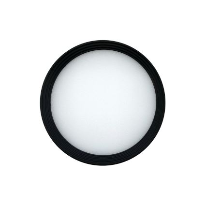 Spot de embutir LED/5W/230V 3000/4000/6400K diâmetro 7,5 cm preto