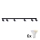 Spot de embutir LED RGBW dimerizável ANGIE 6xGU10/6,5W/230V 2700-6500K