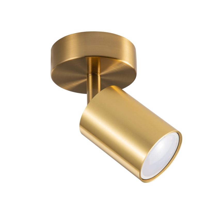 LED RGBW dimerizável spot de parede GOLDIE 1xGU10/4,8W/230V 3000K dourado + controlo remoto