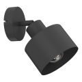 Spot de parede orientável PARKLA 1xE27/15W/230V preto