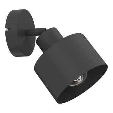 Spot de parede orientável PARKLA 1xE27/15W/230V preto