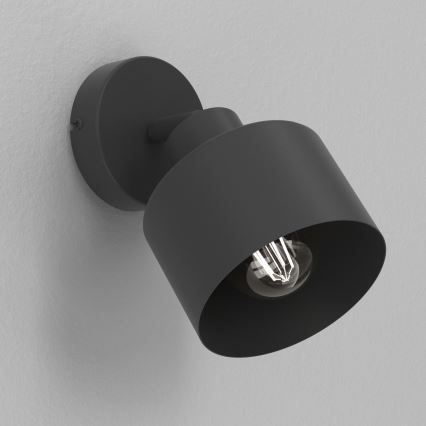 Spot de parede orientável PARKLA 1xE27/15W/230V preto