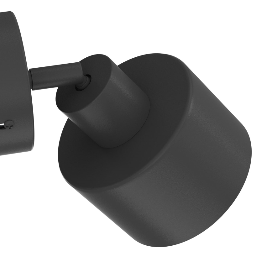 Spot de parede orientável PARKLA 1xE27/15W/230V preto