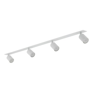 Spot de tecto encastrável NEX 4xGU10/10W/230V branco