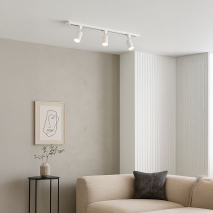 Spot de trilho TIGER 3xGU10/10W/230V branco