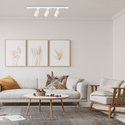 Spot de trilho TIGER 3xGU10/10W/230V branco