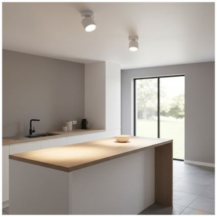 Spot embutido OH12F 1xGX53/35W/230V 8,5 cm branco