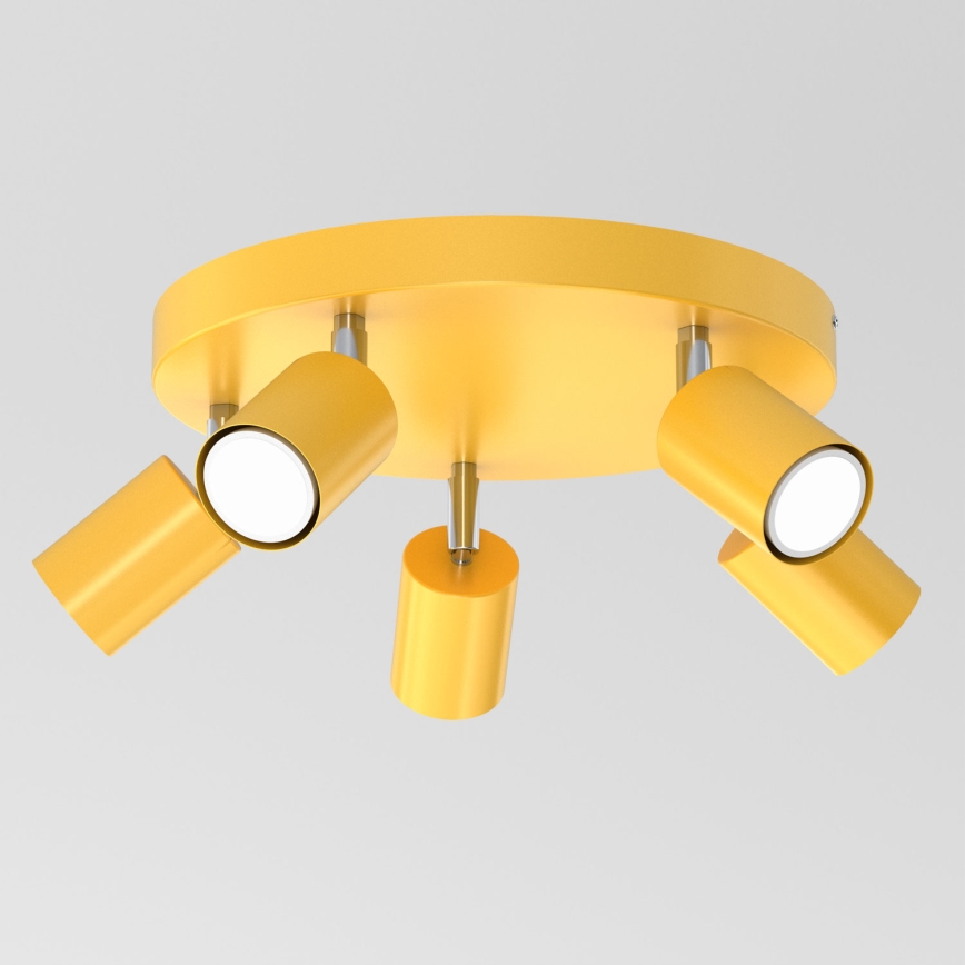 Spot FUN 5xGU10/8W/230V amarelo