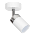 Spot JOKER 1xGU10/25W/230V branco/cromado brilhante
