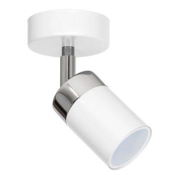 Spot JOKER 1xGU10/25W/230V branco/cromado brilhante