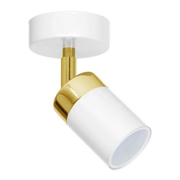 Spot JOKER 1xGU10/25W/230V branco/dourado