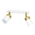 Spot JOKER 2xGU10/25W/230V branco/dourado