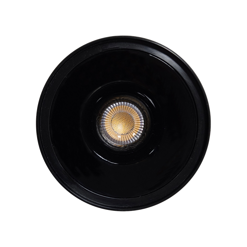 Spot LED/9W/230V, Ø 9 cm, preto