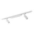 Spot LED para sistema de trilho TRACER 2xGU10/10W/230V + LED/20W 1 m branco