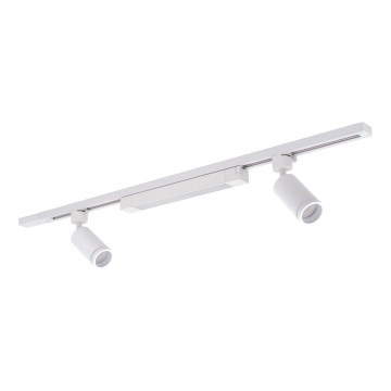 Spot LED para sistema de trilho TRACER 2xGU10/10W/230V + LED/20W 1 m branco