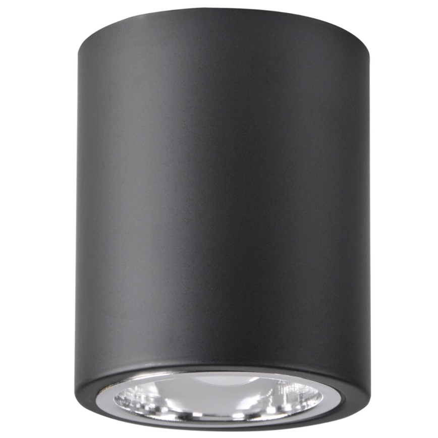 Spot LED RGBW regulável JUPITER 1xE27/6,5W/230V 2700-6500K Wi-Fi Ø 9,8 cm preto