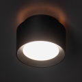 Spot LED SONOR LED/12W/230V 3000/4000/5700K + LED/1,5W 2200K, diâmetro 14 cm, preto